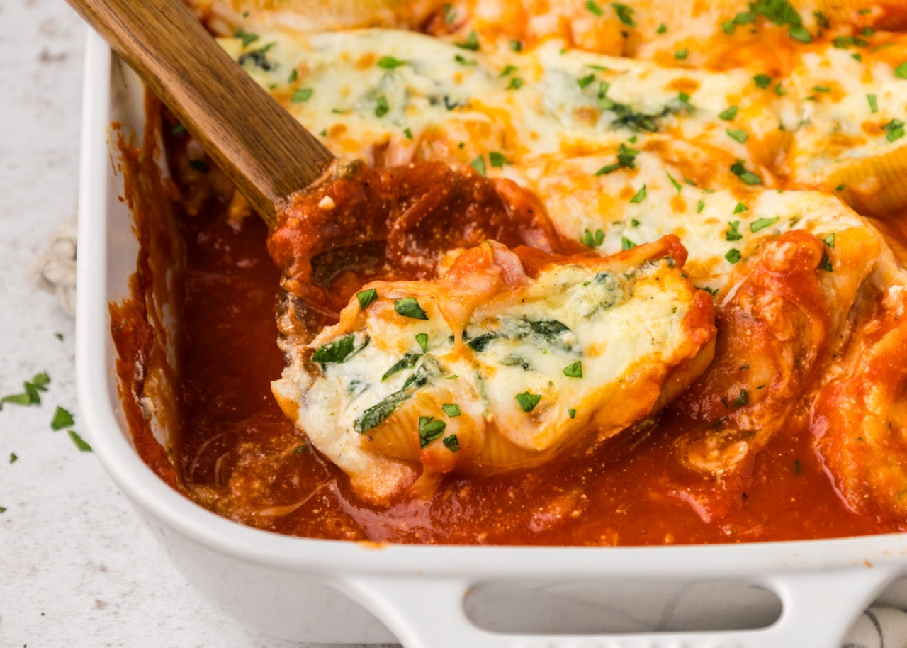 Spinach Stuffed Shells